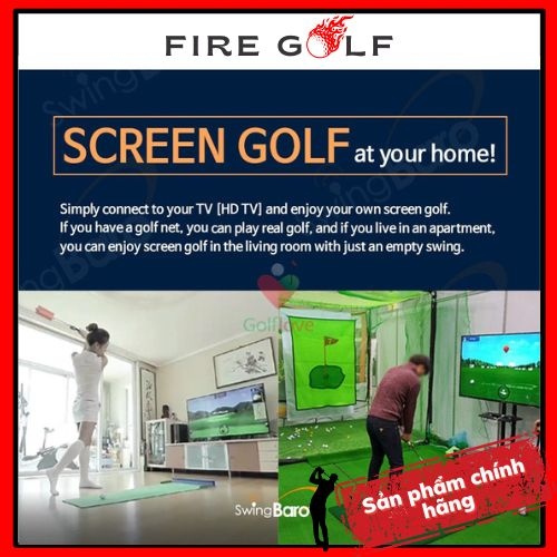 Authentic Korean 3D Swing Baro Golf Simulator 2