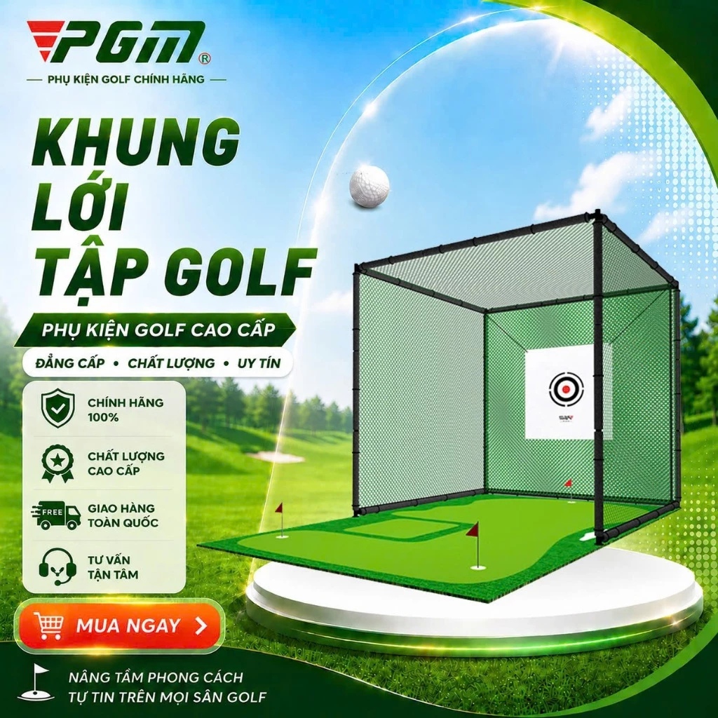 khung tập golf 1